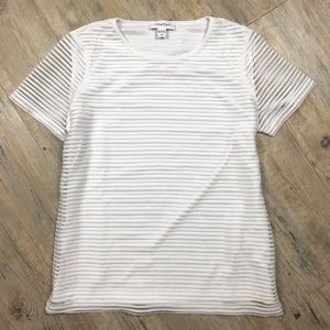 Calvin Klein Top Short Sleeve M